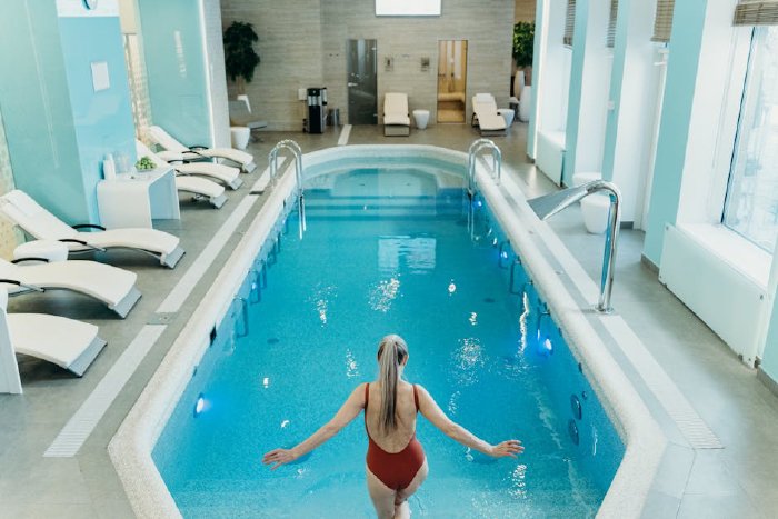 Морски спа комплекс с терапевтичен басейн